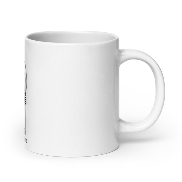 SPaDE White glossy mug