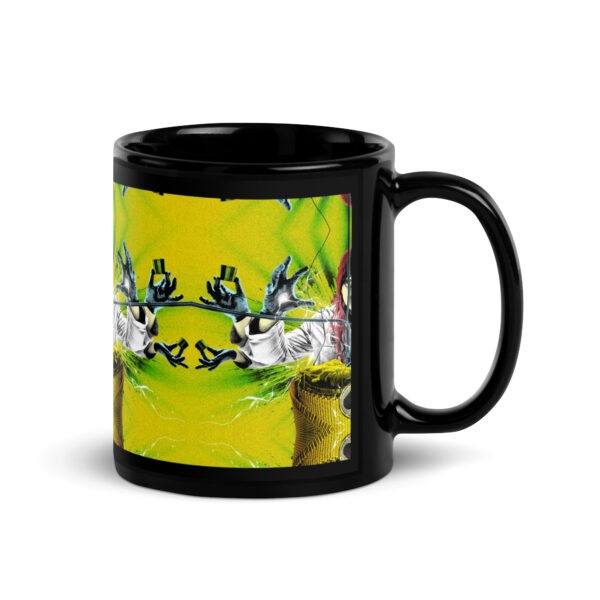 Milo's 23rd Black Glossy Mug